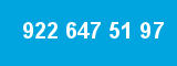 922 647 51 97